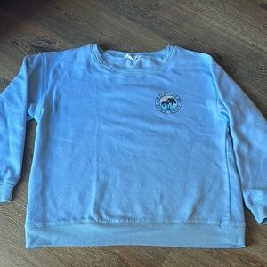 Ron Jon Surf Shop Women’s Small Baby Blue Sweatshirt